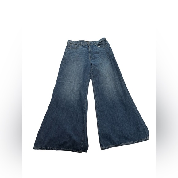 Banana Republic Wide-Leg Denim – Blue (Size 33) - Picture 2 of 2